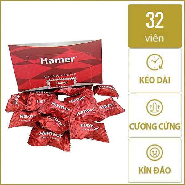 Kẹo sâm Hamer chính hãng malaysia và USA