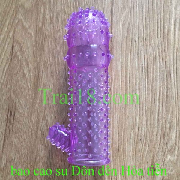 Bao cao su Đôn dên Hỏa tiễn Crystal condom